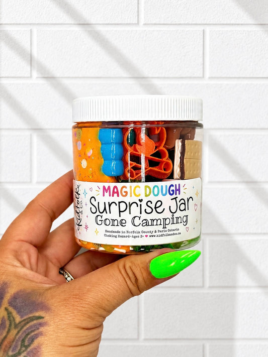 Gone Camping Surprise Jar