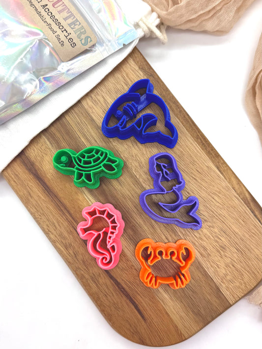 Mini Eco Cutters Set-Mermaid