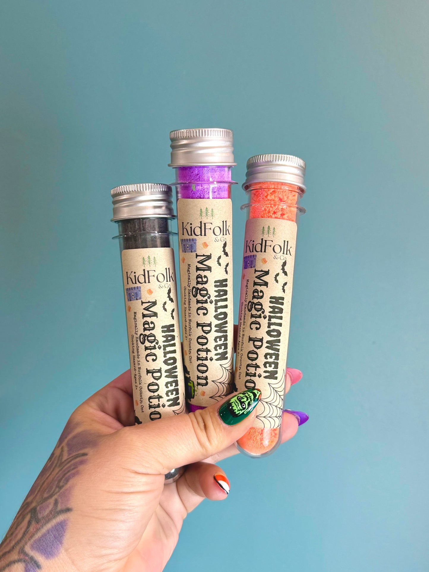 Halloween Magic Potion Vial