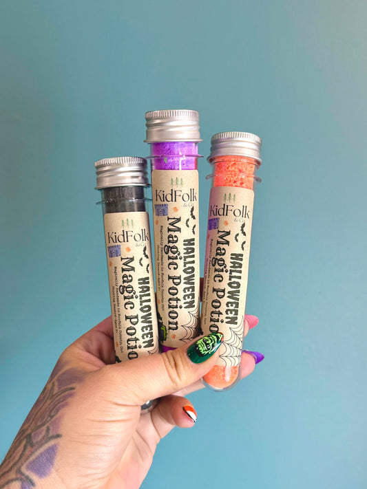 Halloween Magic Potion Vial