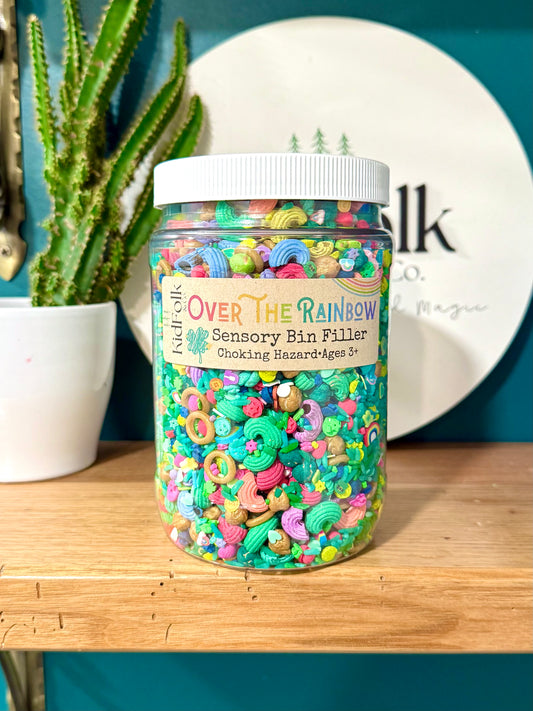 Over the Rainbow Sensory Bin Filler