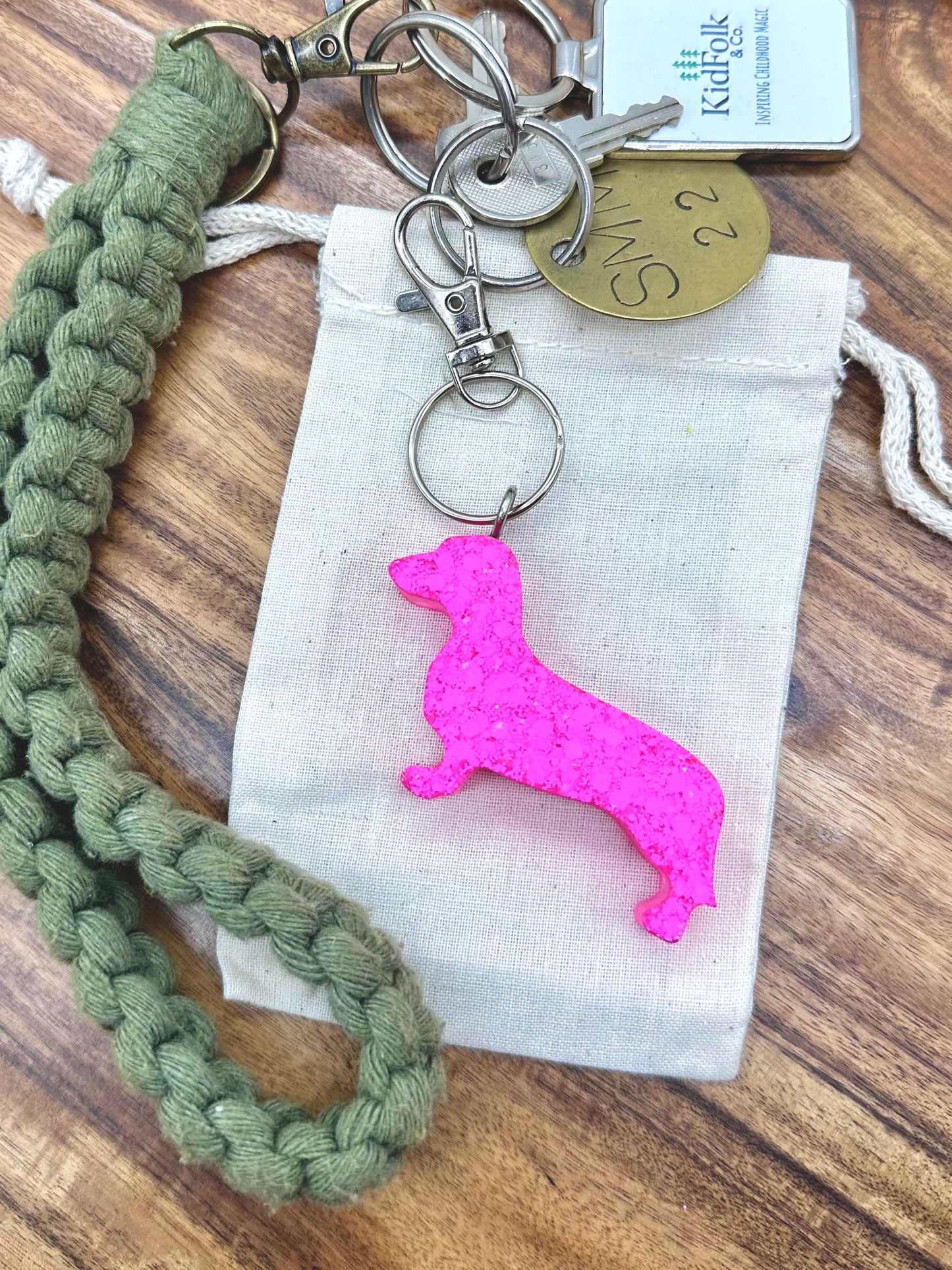 Dachshund Key Chain