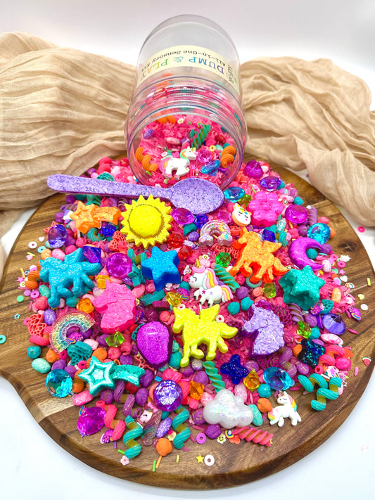 Unicorn Dreams Dump & Play Sensory Kit