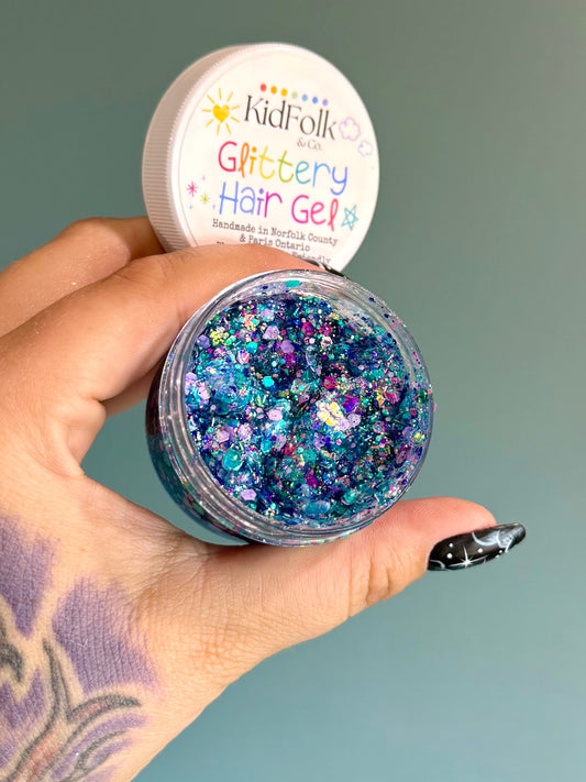Cosmic Mermaid Glittery Hair Gel