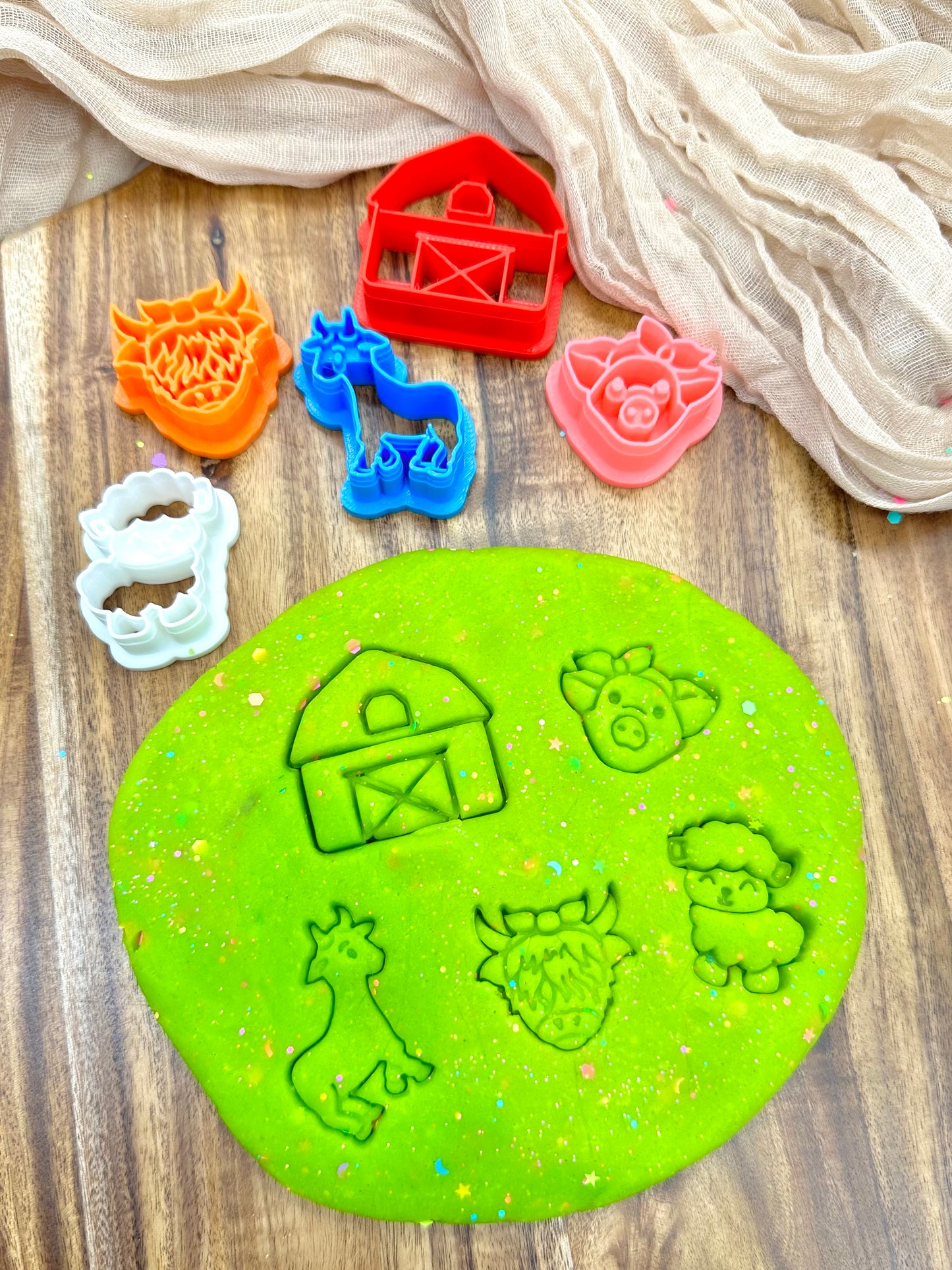 Mini Eco Cutter Set-On the Farm