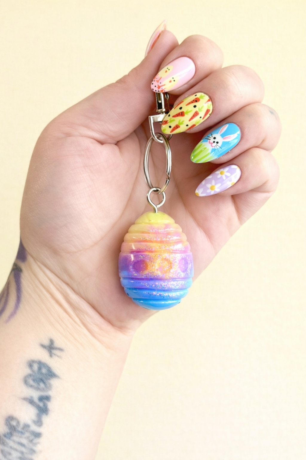 Easter Egg Keychain