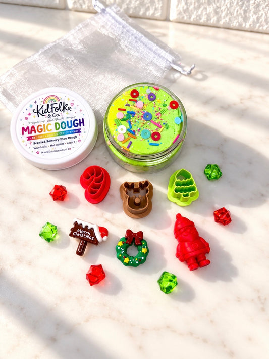 Magic Dough Mini Sensory Play Kits | Stocking Stuffers & Party Favours