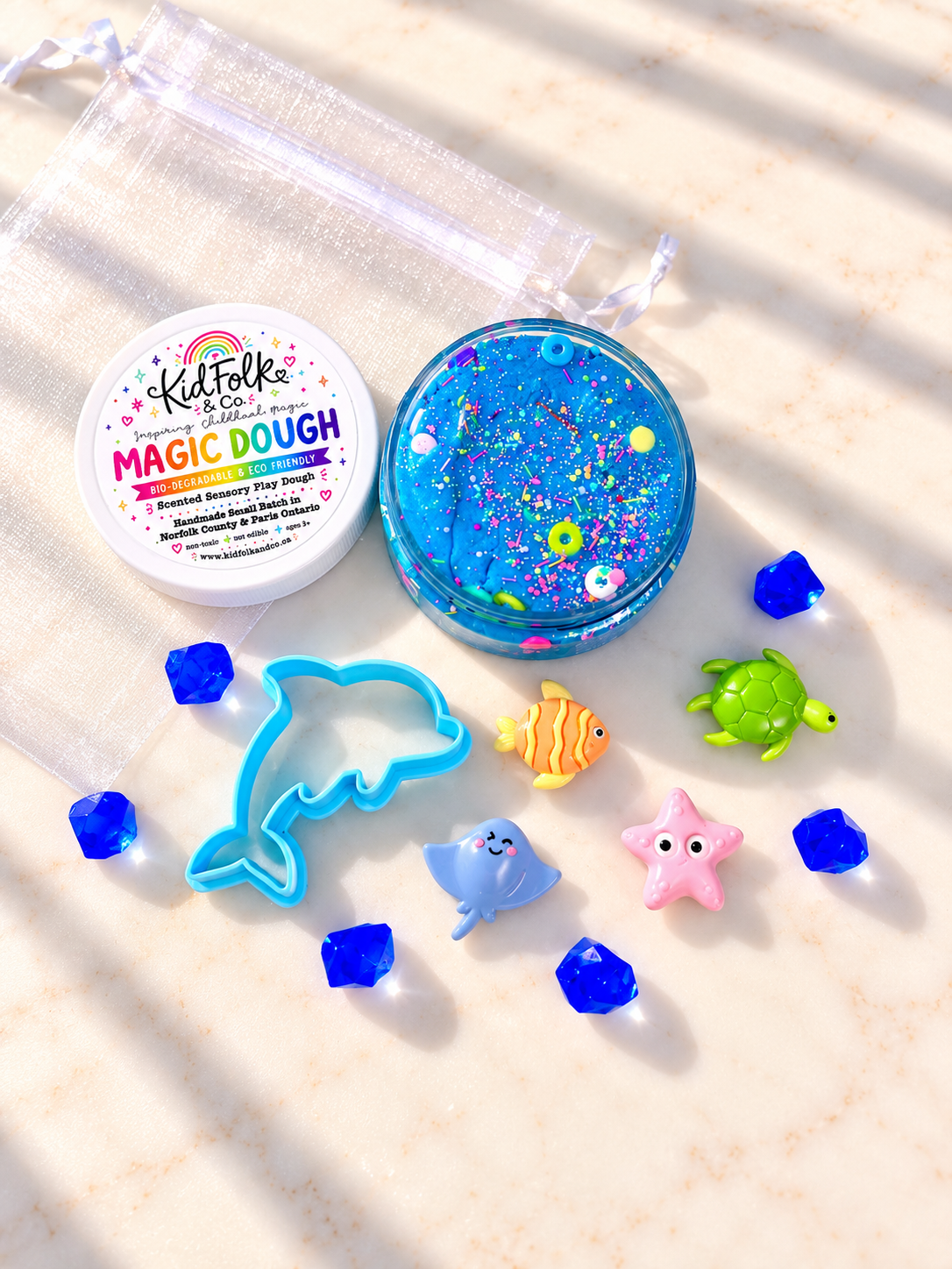 Magic Dough Mini Sensory Play Kits | Stocking Stuffers & Party Favours