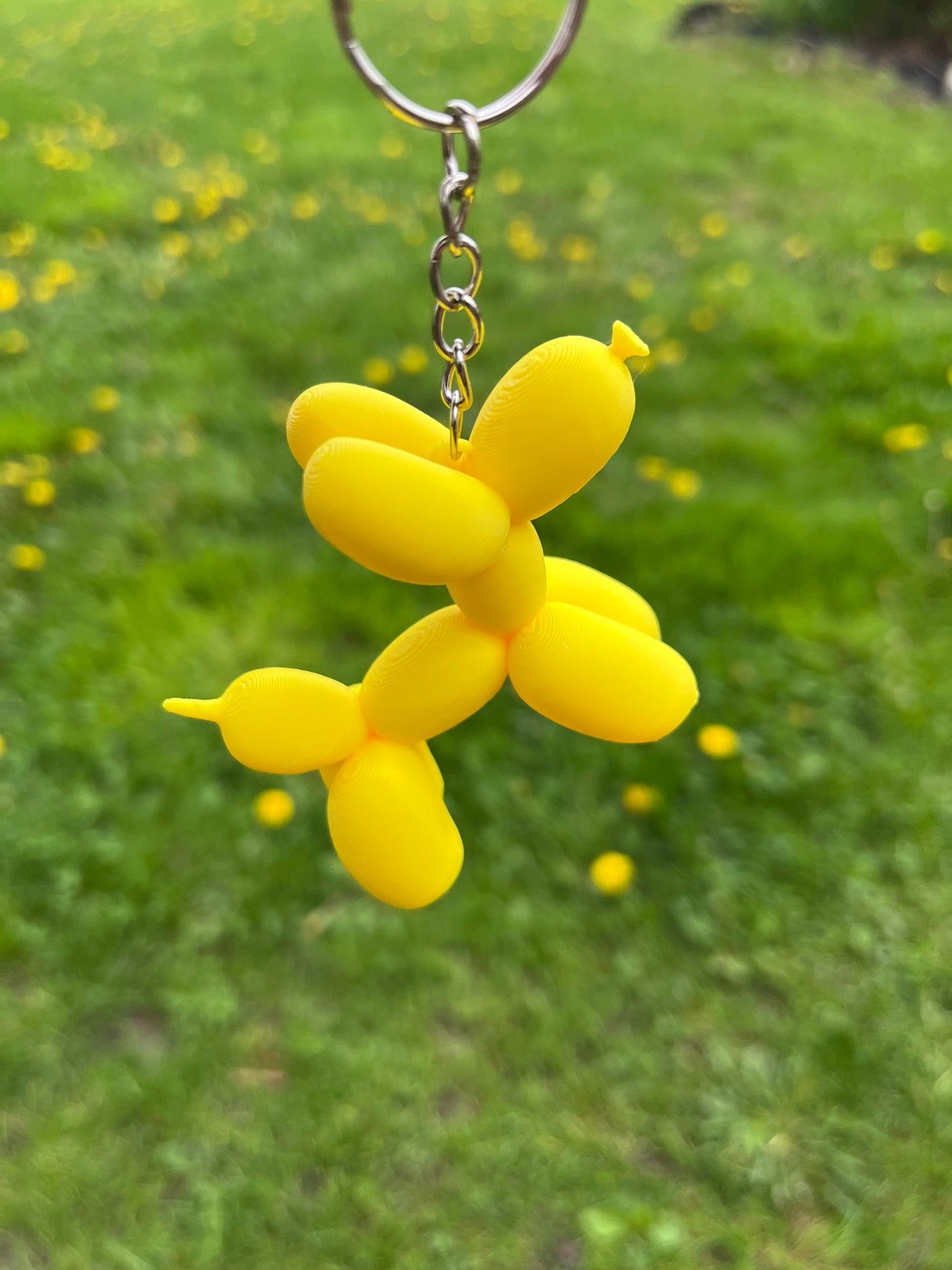 Balloon Dog Key Chain