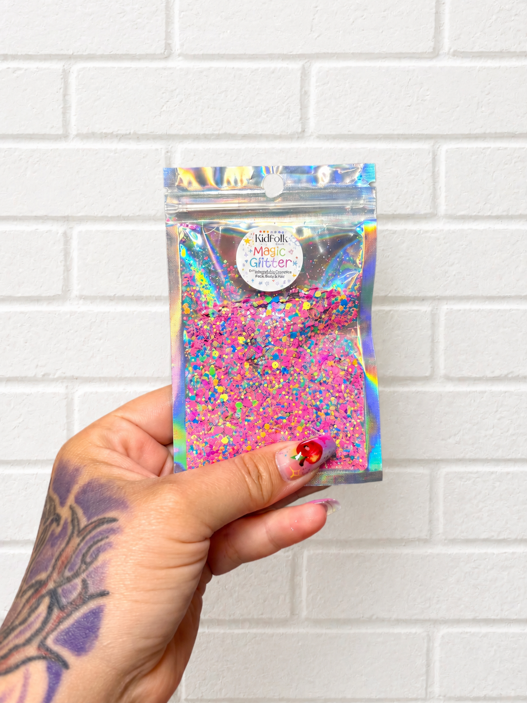 Magic Glitter-Neon Rainbow Mix (Loose Glitter Mix)