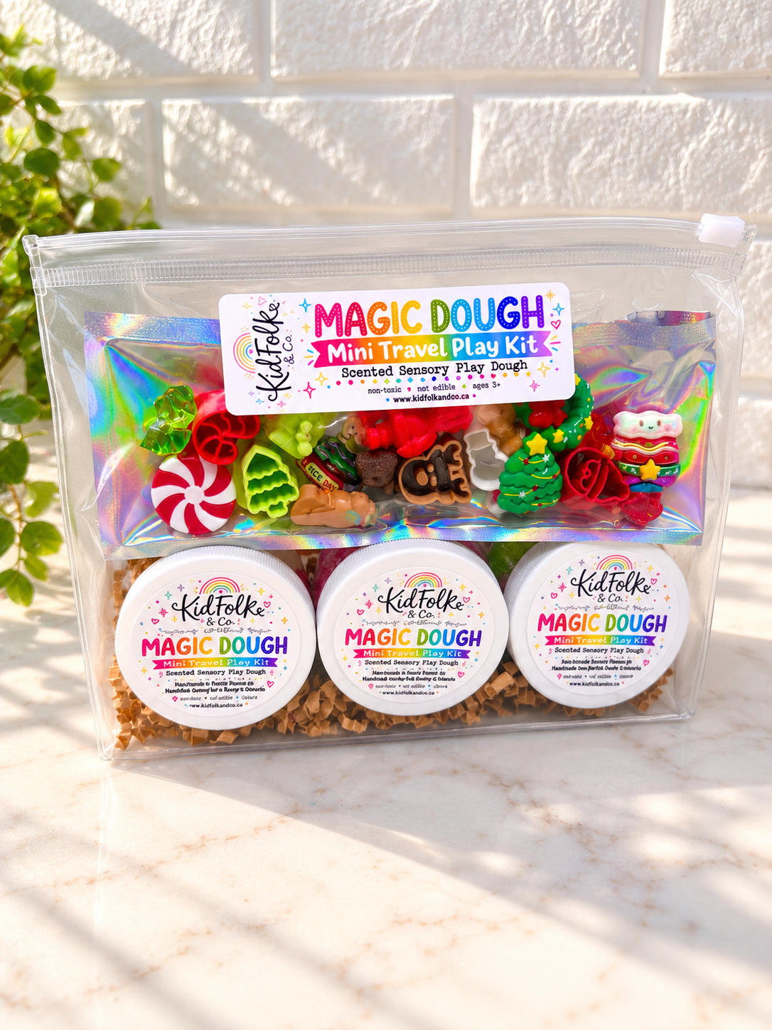 Magic Dough Travel Play Kit|Playdough Kits for Kids