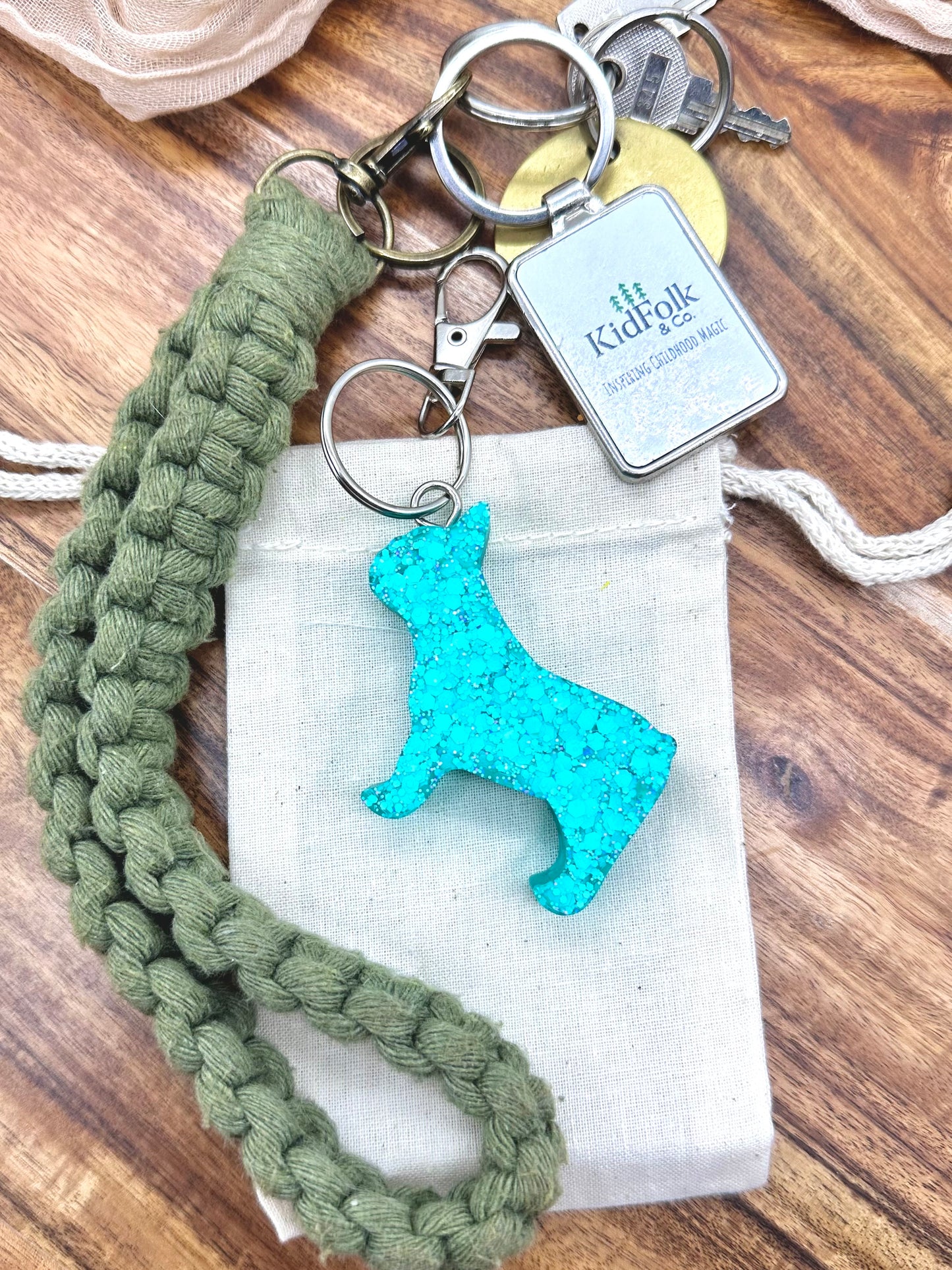 Frenchie Key Chain