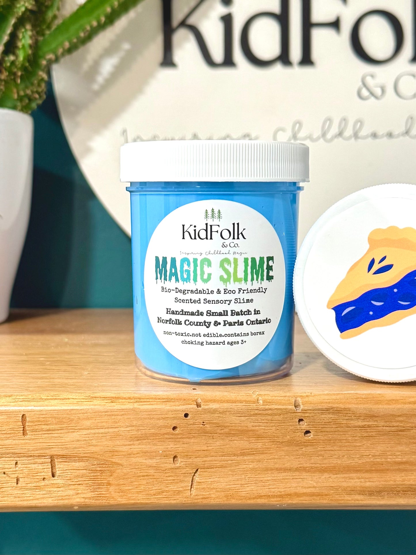 Magic Slime-Boo Berry Pie