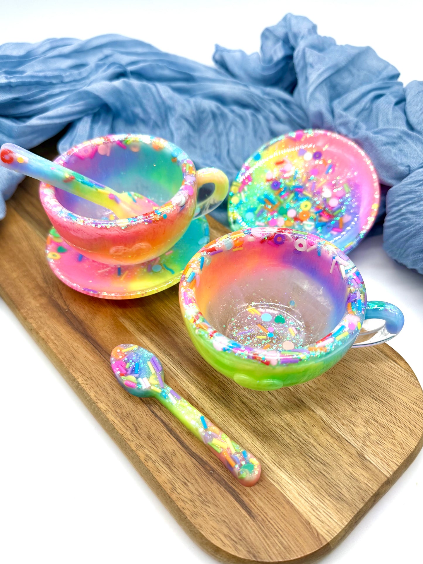 Rainbow Tea Set