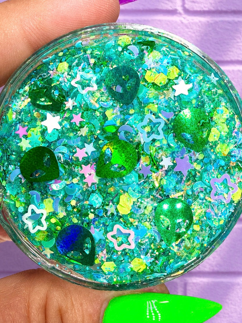 Area 51 Glittery Hair Gel
