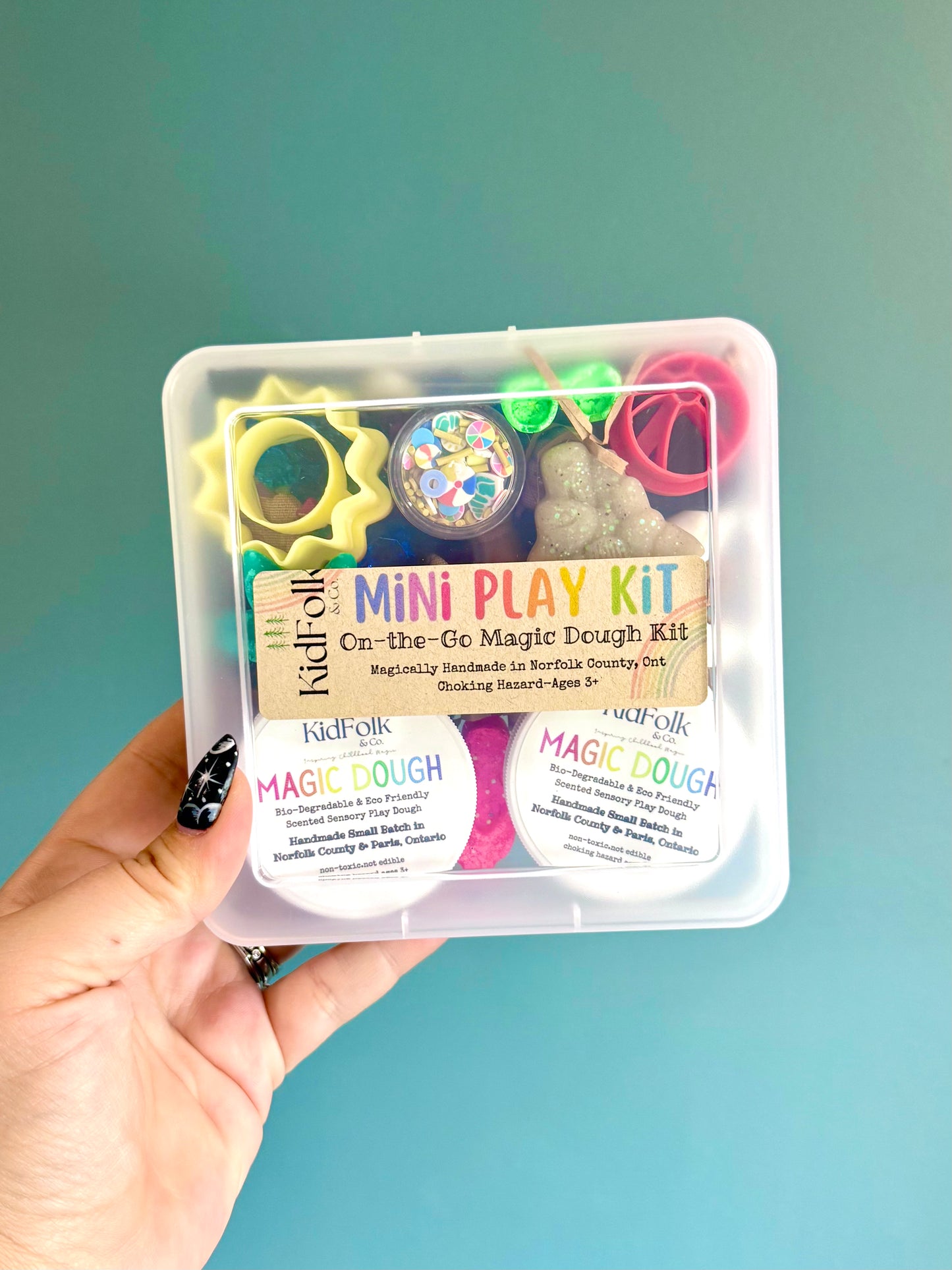 Beach Day On-The-Go Magic Dough Play Kits