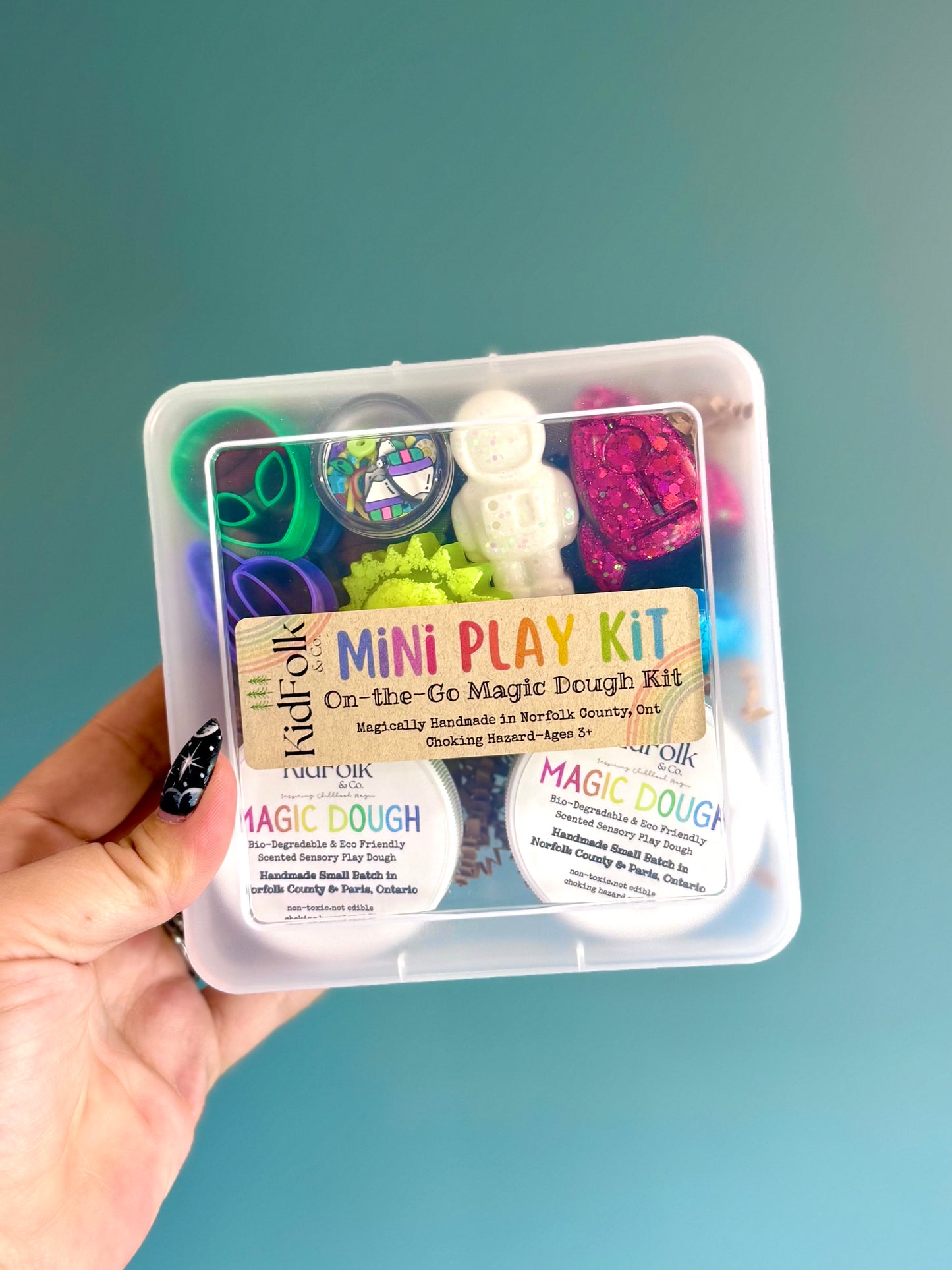 Outer Space On-The-Go Magic Dough Play Kits