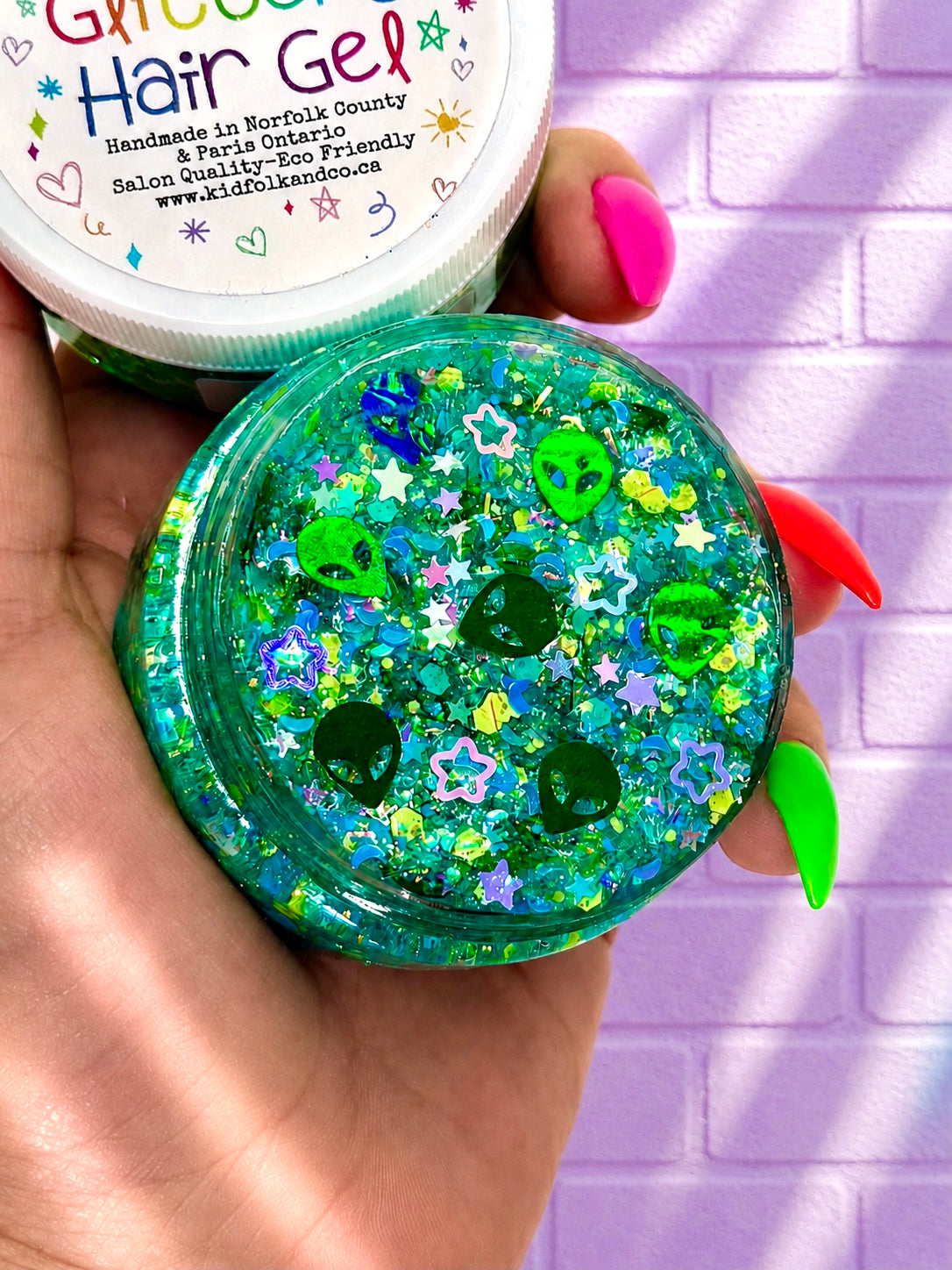 Area 51 Glittery Hair Gel