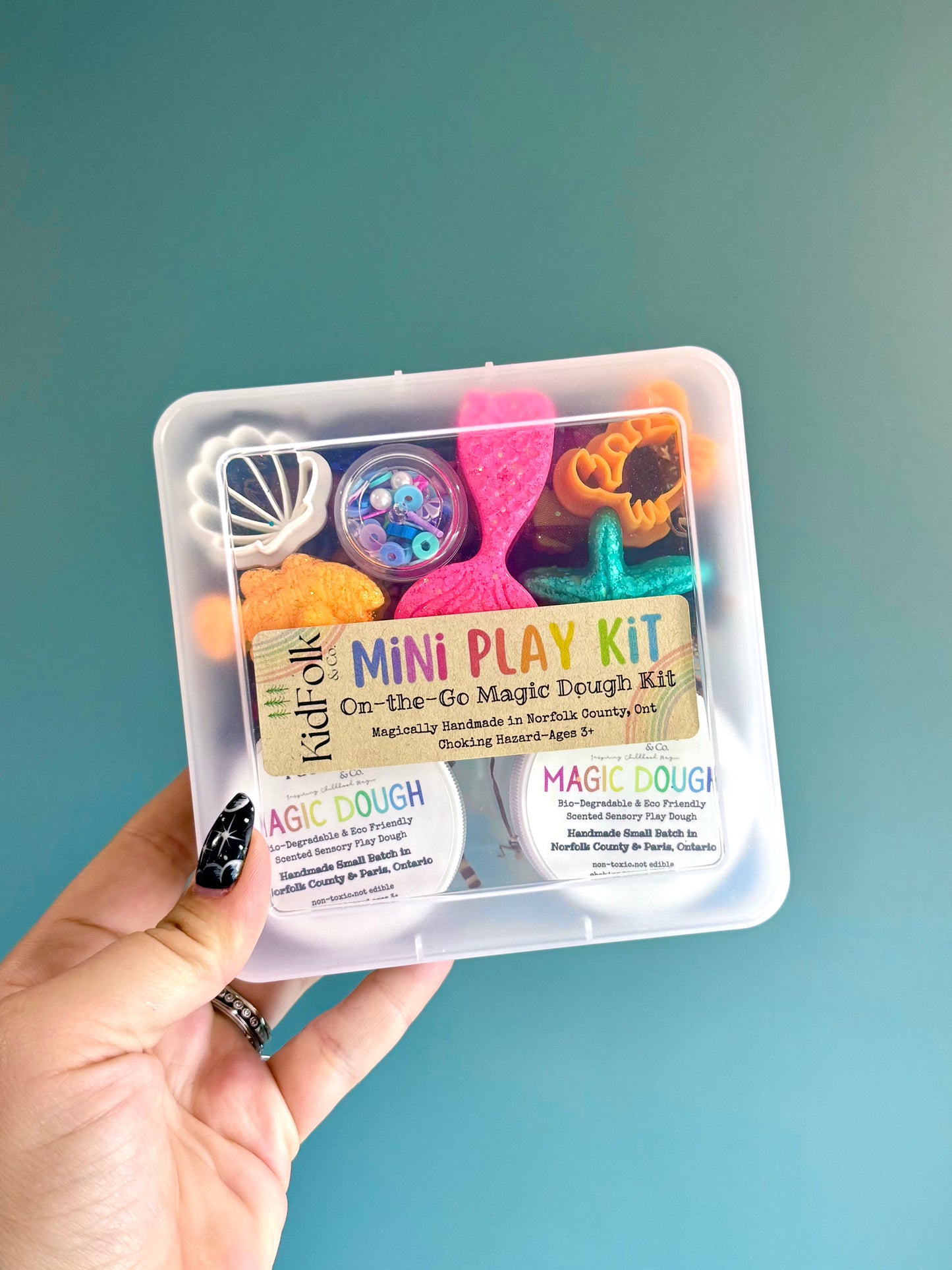 Mermaid On-The-Go Magic Dough Play Kits