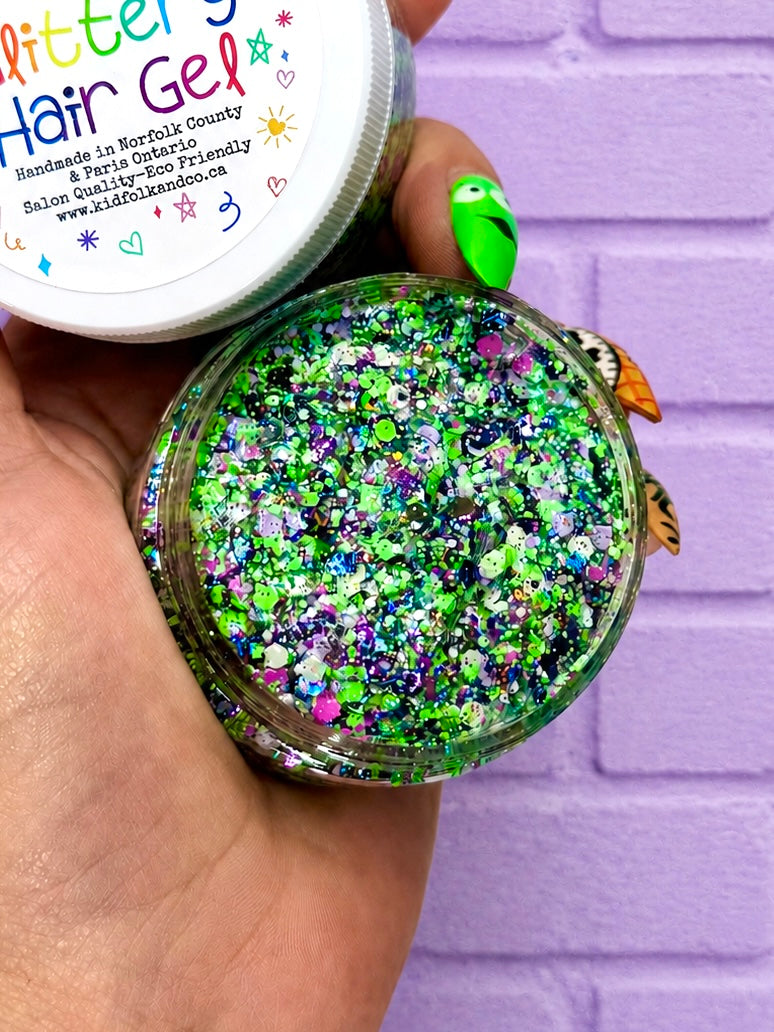 Ghost with the Most Glittery Hair Gel