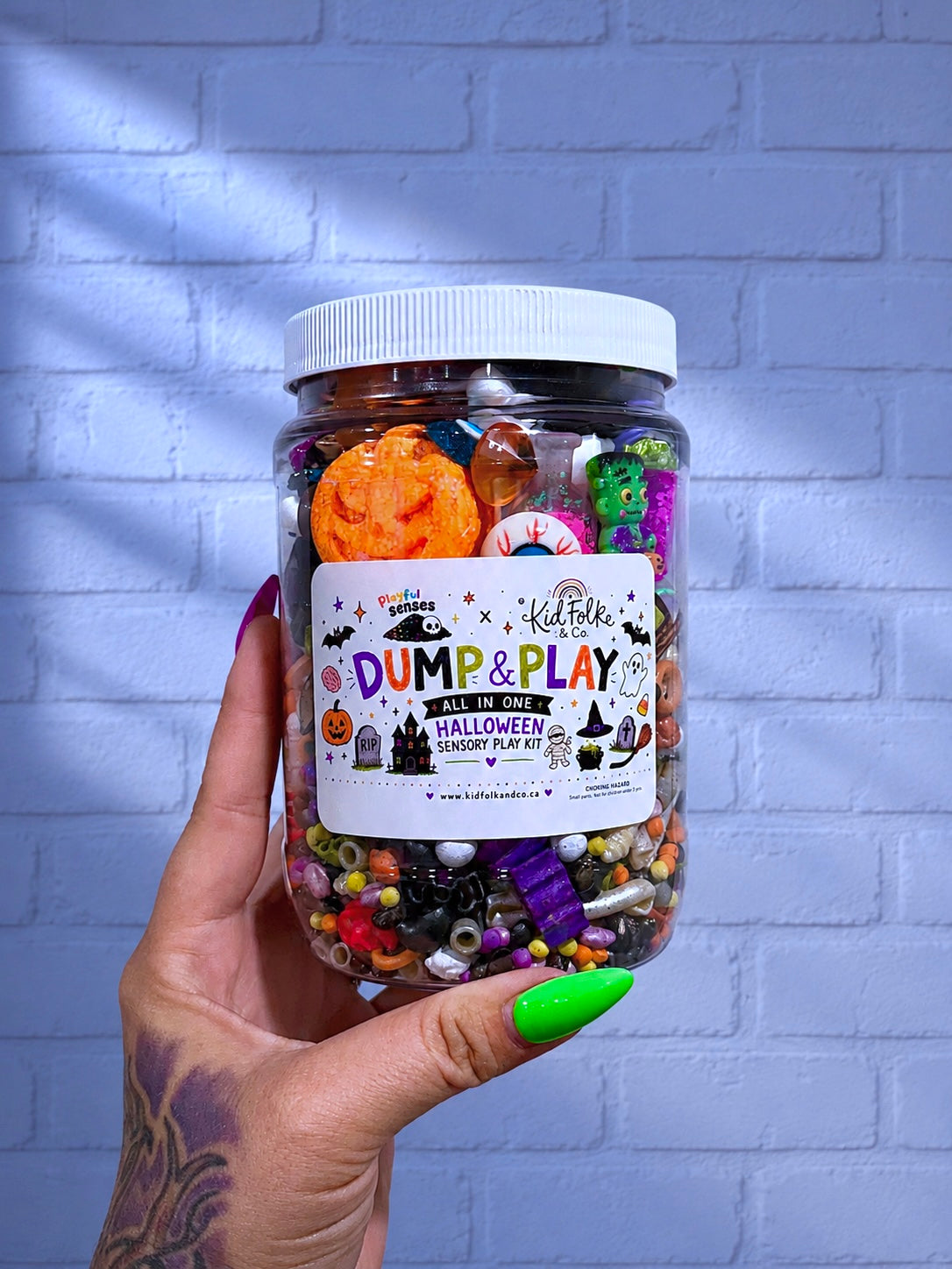 Halloween Dump+Play-Playful Senses X KidFolk Collab