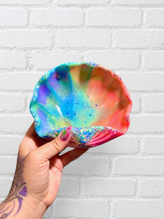 Rainbow Resin Shell