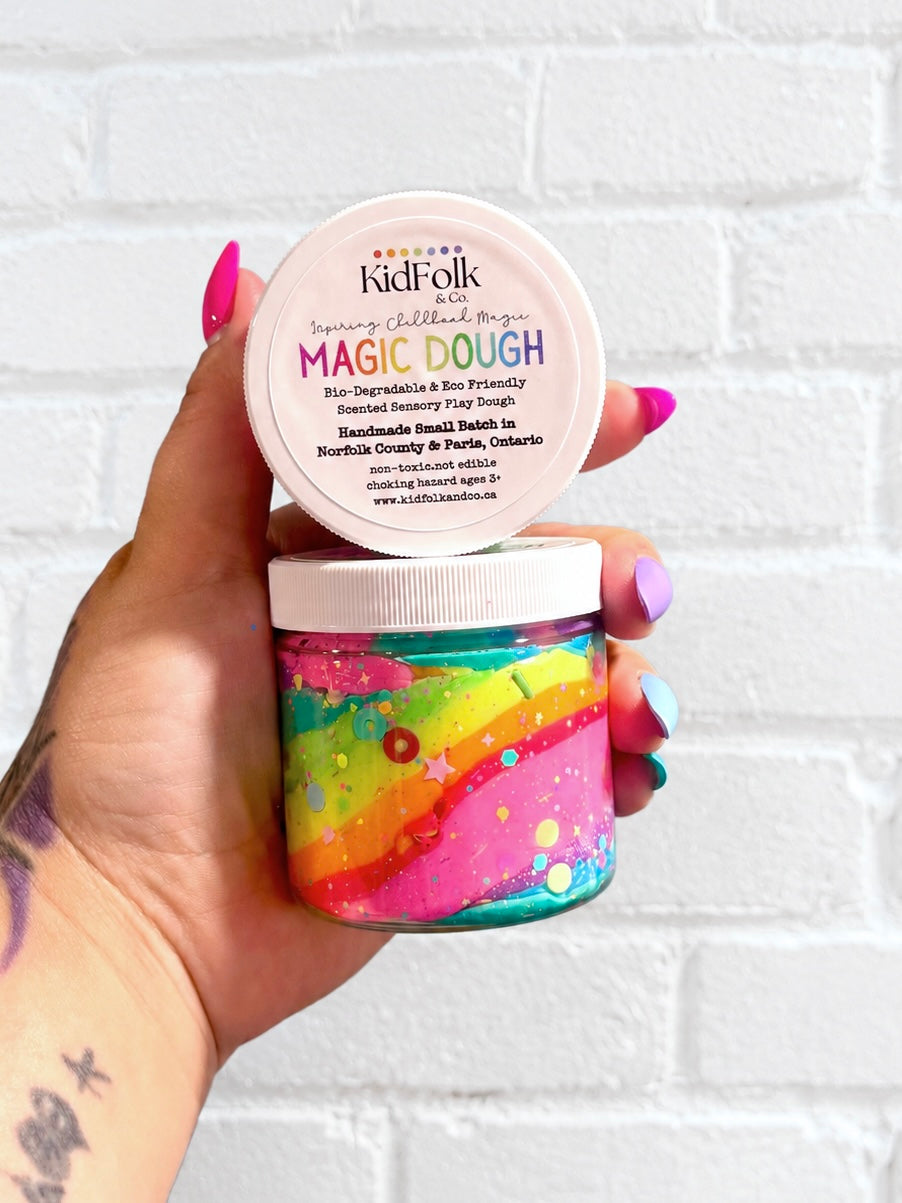 Rainbow Swirl Magic Dough