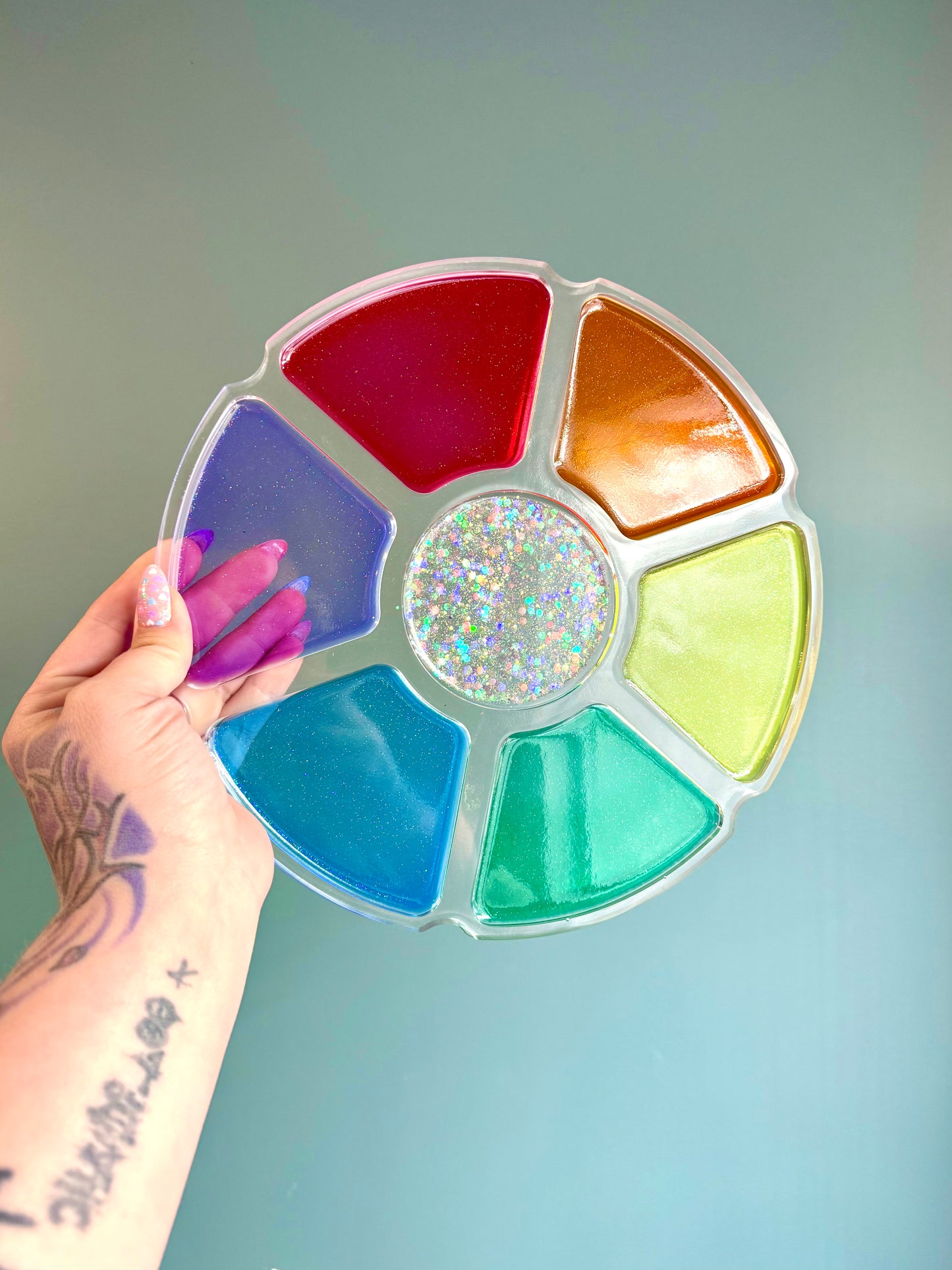 Resin Colour Sorting Tray