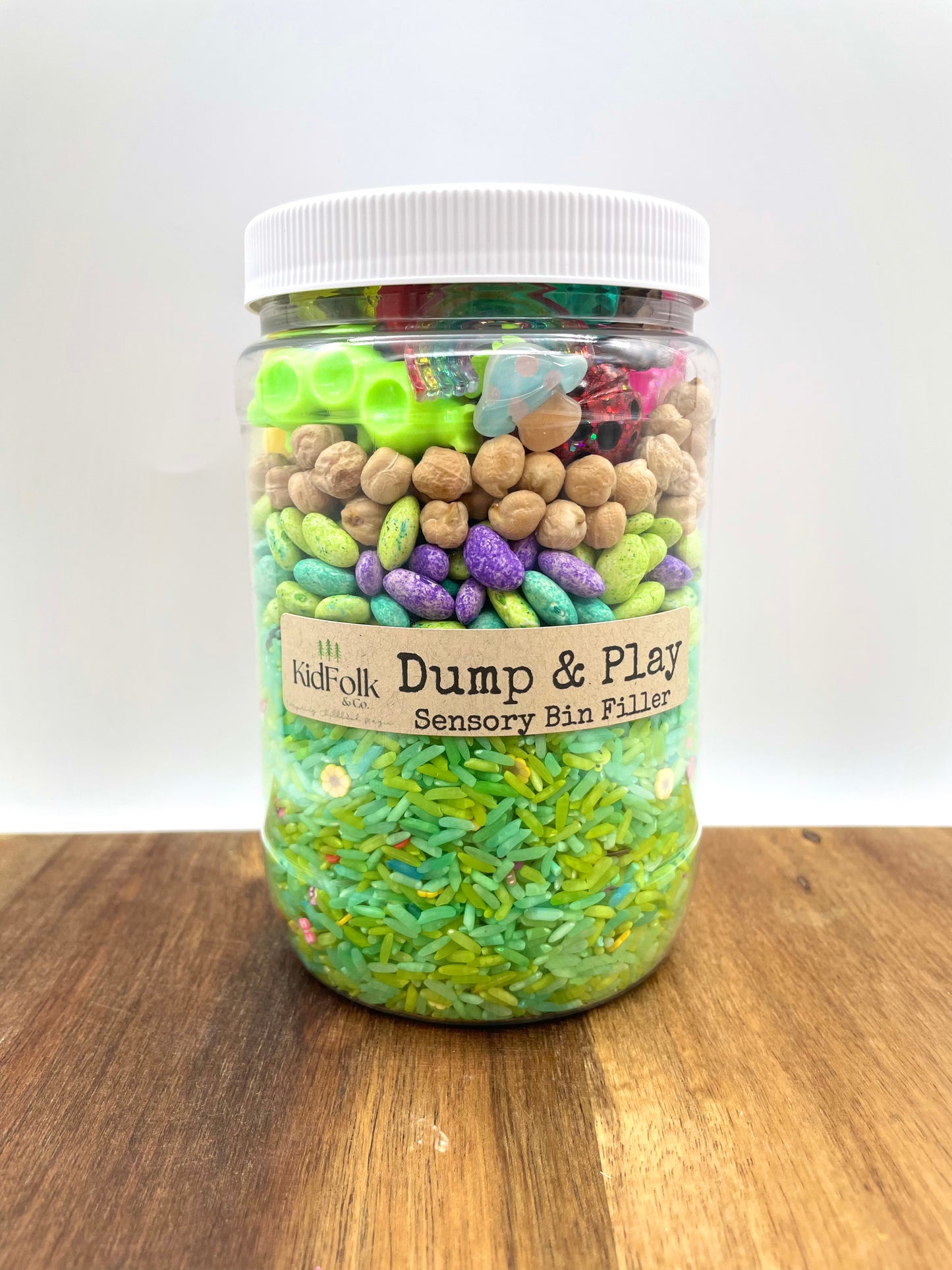 Springtime Dump & Play Sensory Kit