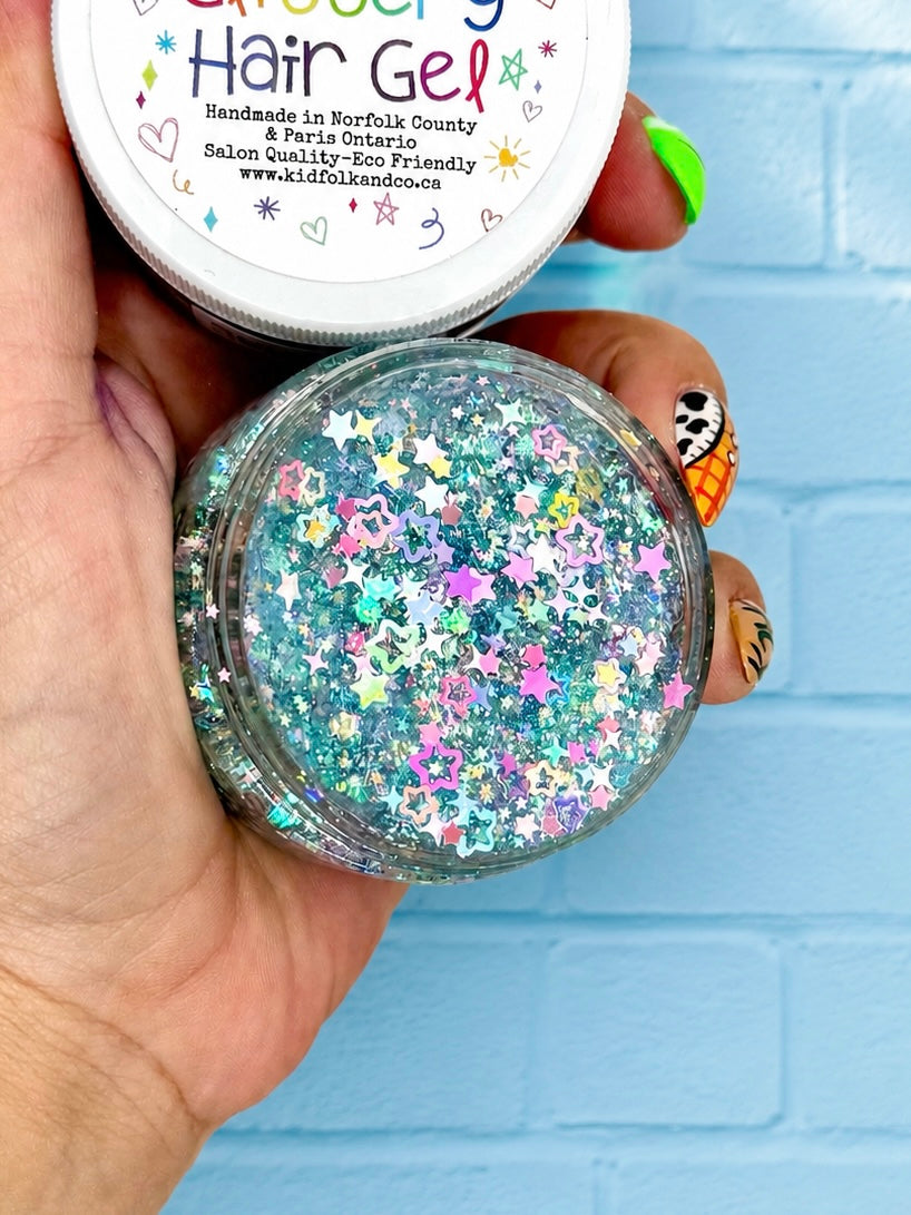 Superstar Glittery Hair Gel