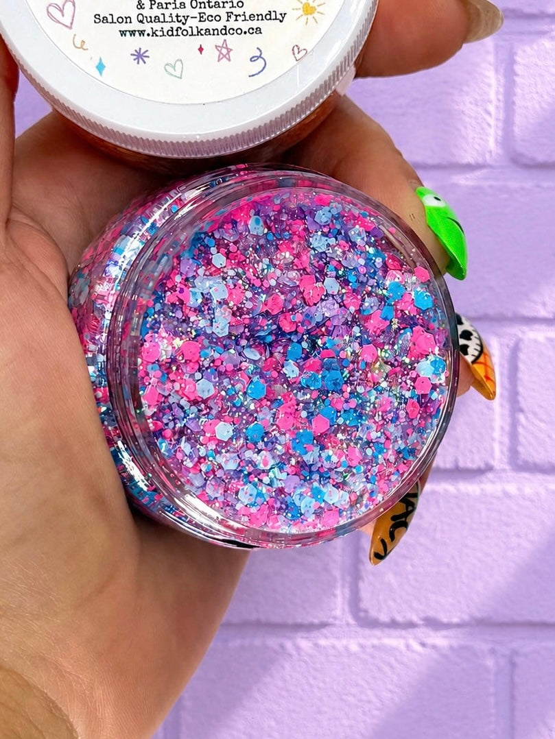 Glittery Hair Gel-Cotton Candy*BEST SELLER*