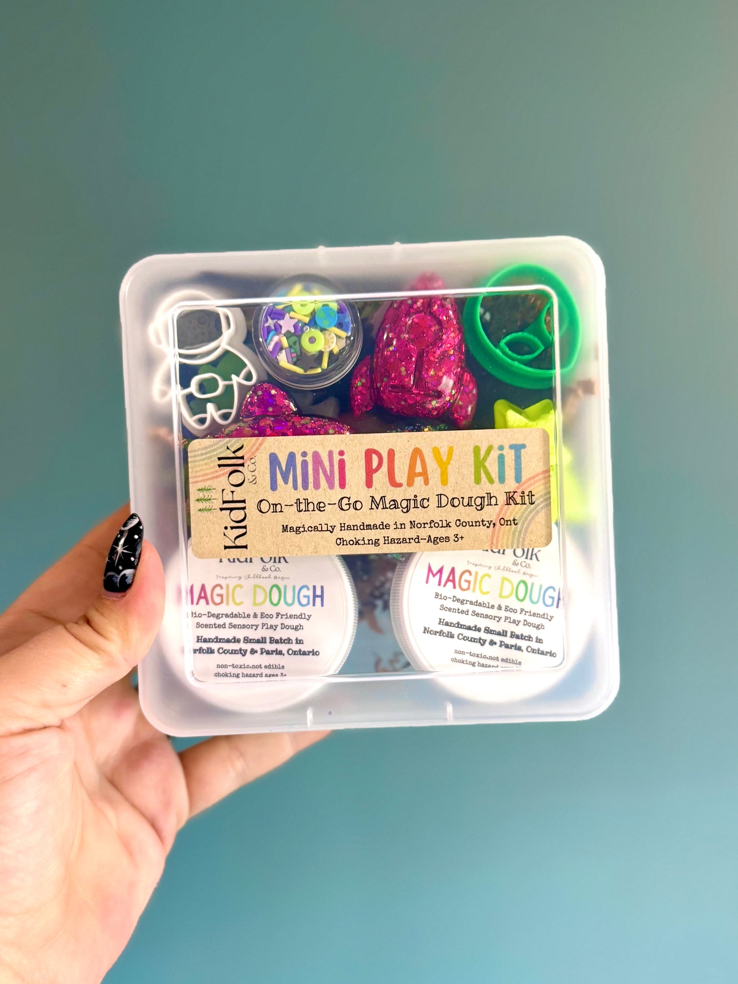 Outer Space On-The-Go Magic Dough Play Kits