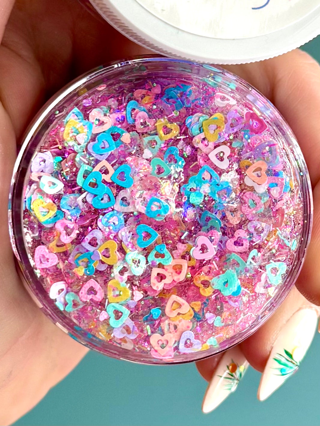 Love Spell Glittery Hair Gel