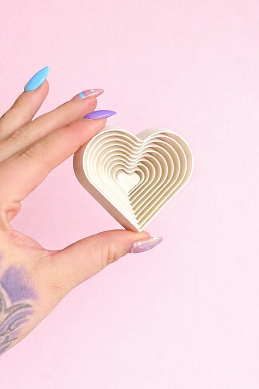 3D Printed Heart Fidget