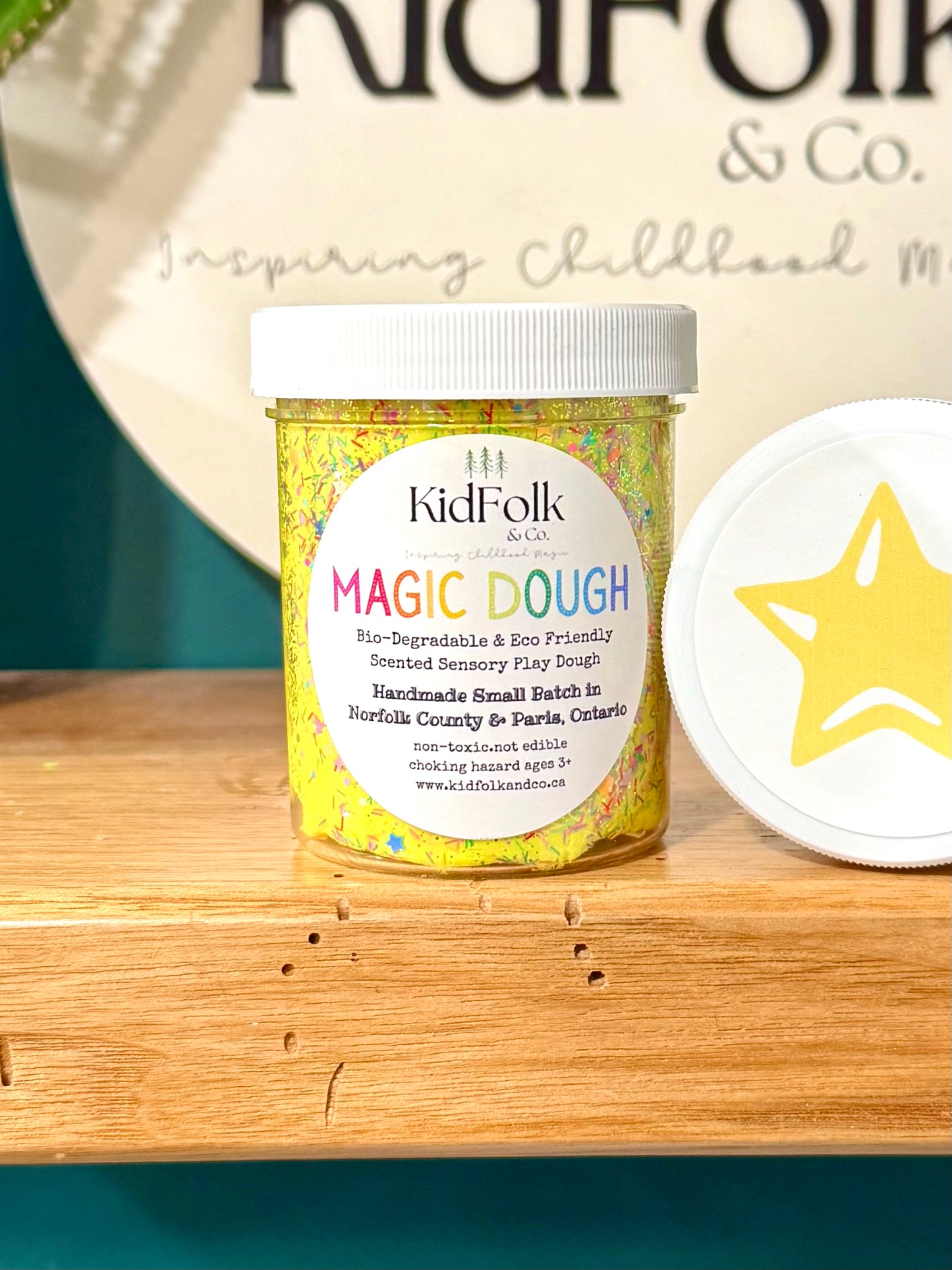 Magic Dough-Star Bright Yellow