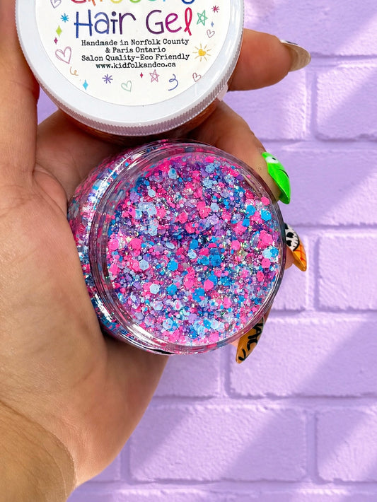 Cotton Candy Glittery Hair Gel *BEST SELLER*