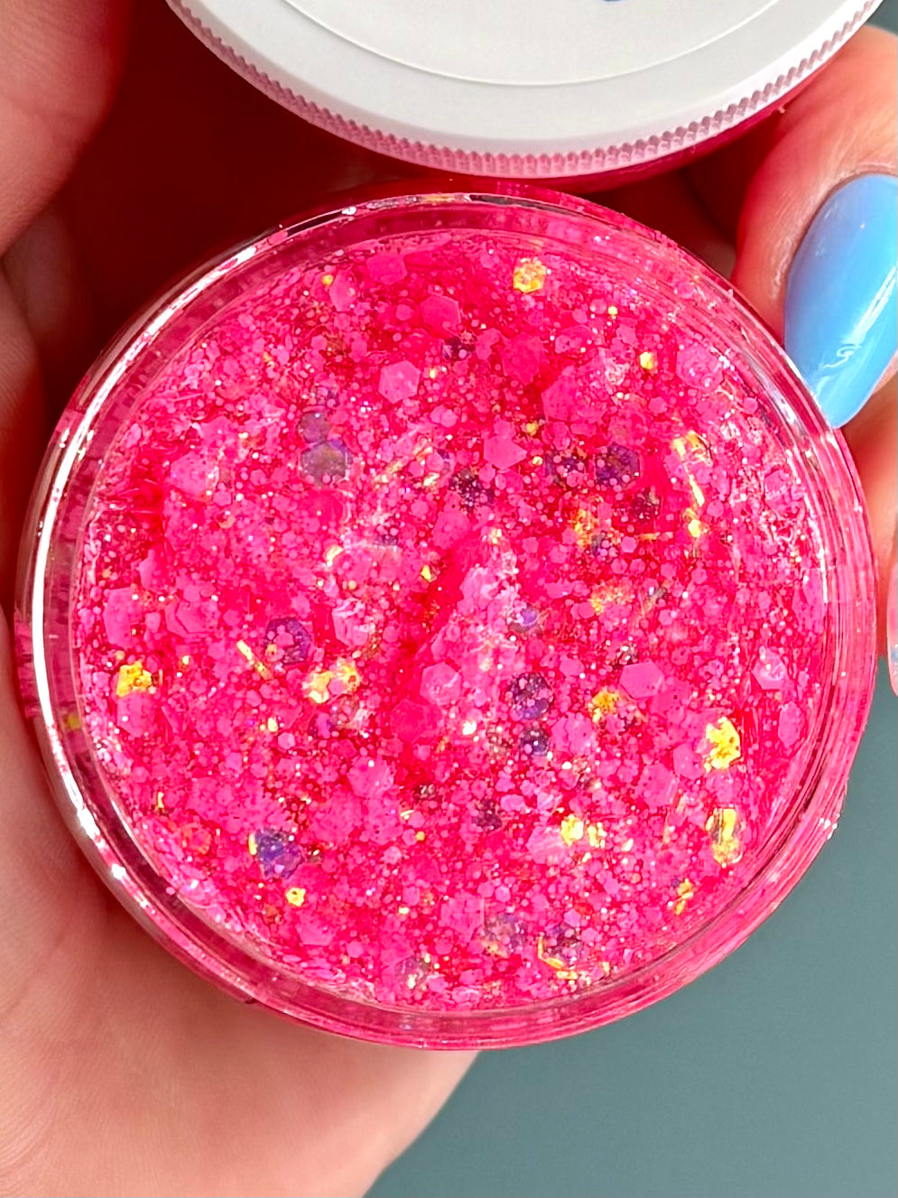 Pink Crush Glittery Hair Gel
