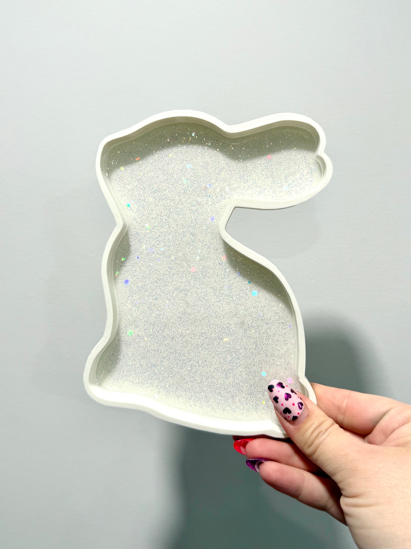 White Bunny Sensory Tray