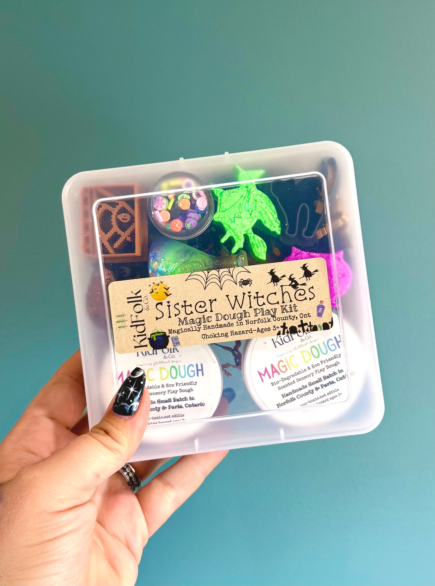 Sister Witches On-The-Go Magic Dough Play Kits