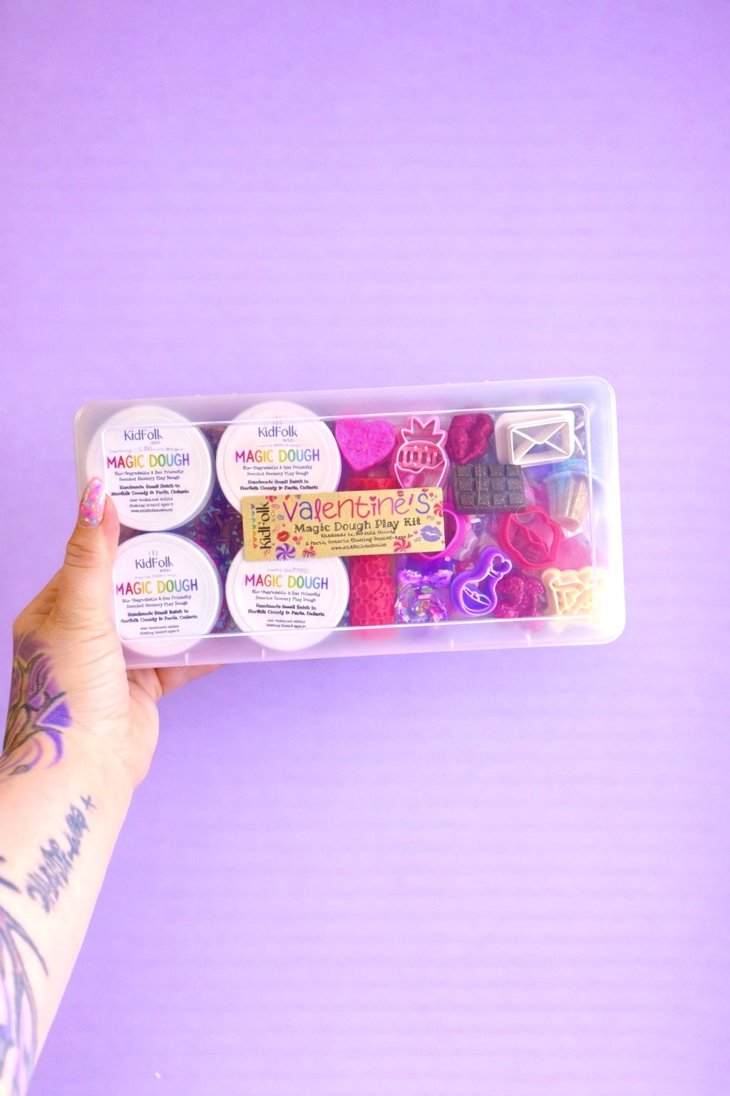 Valentines Deluxe Magic Dough Kit