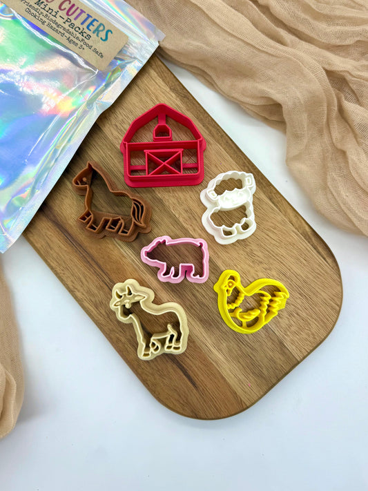 On the Farm Eco Cutter Set