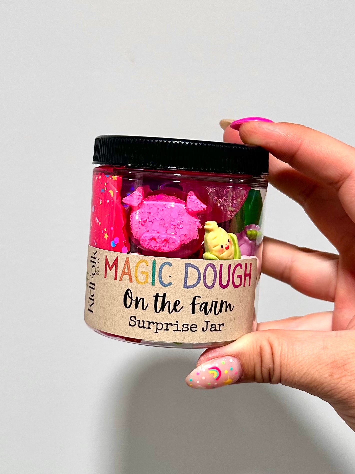 Magic Dough- Farm Surprise Jar