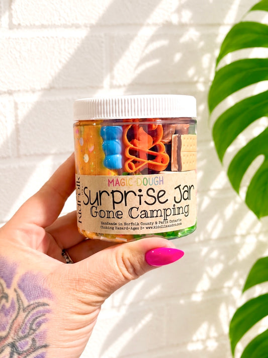 Gone Camping Surprise Jar
