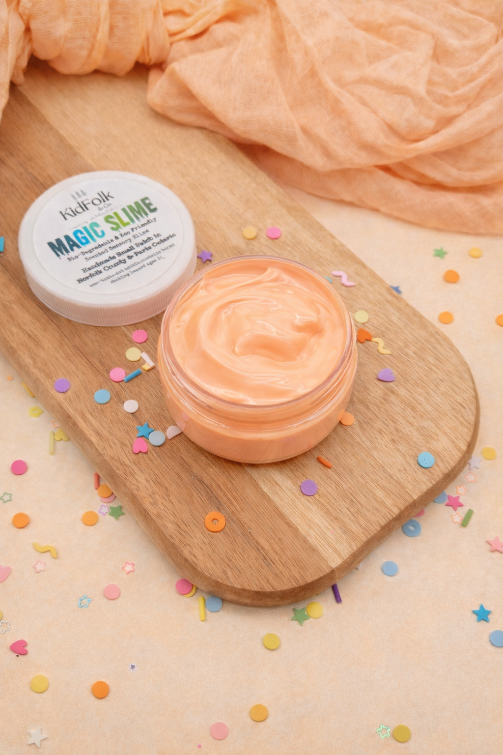 Magic Slime-Pastel Orange