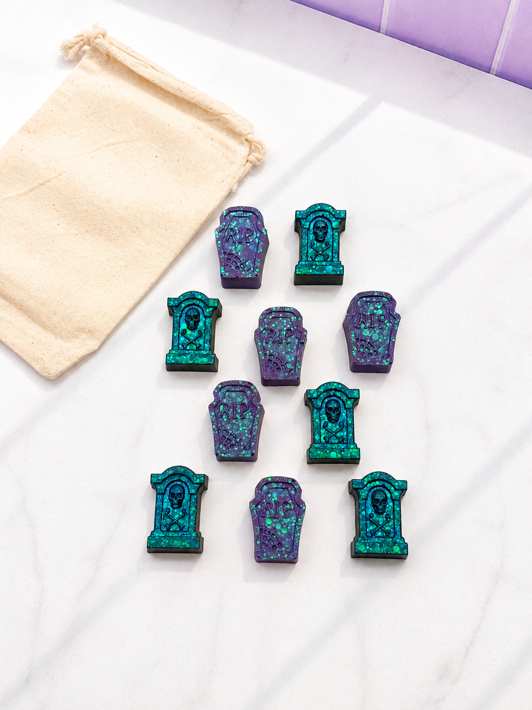 Resin Tombstone Set 🪦