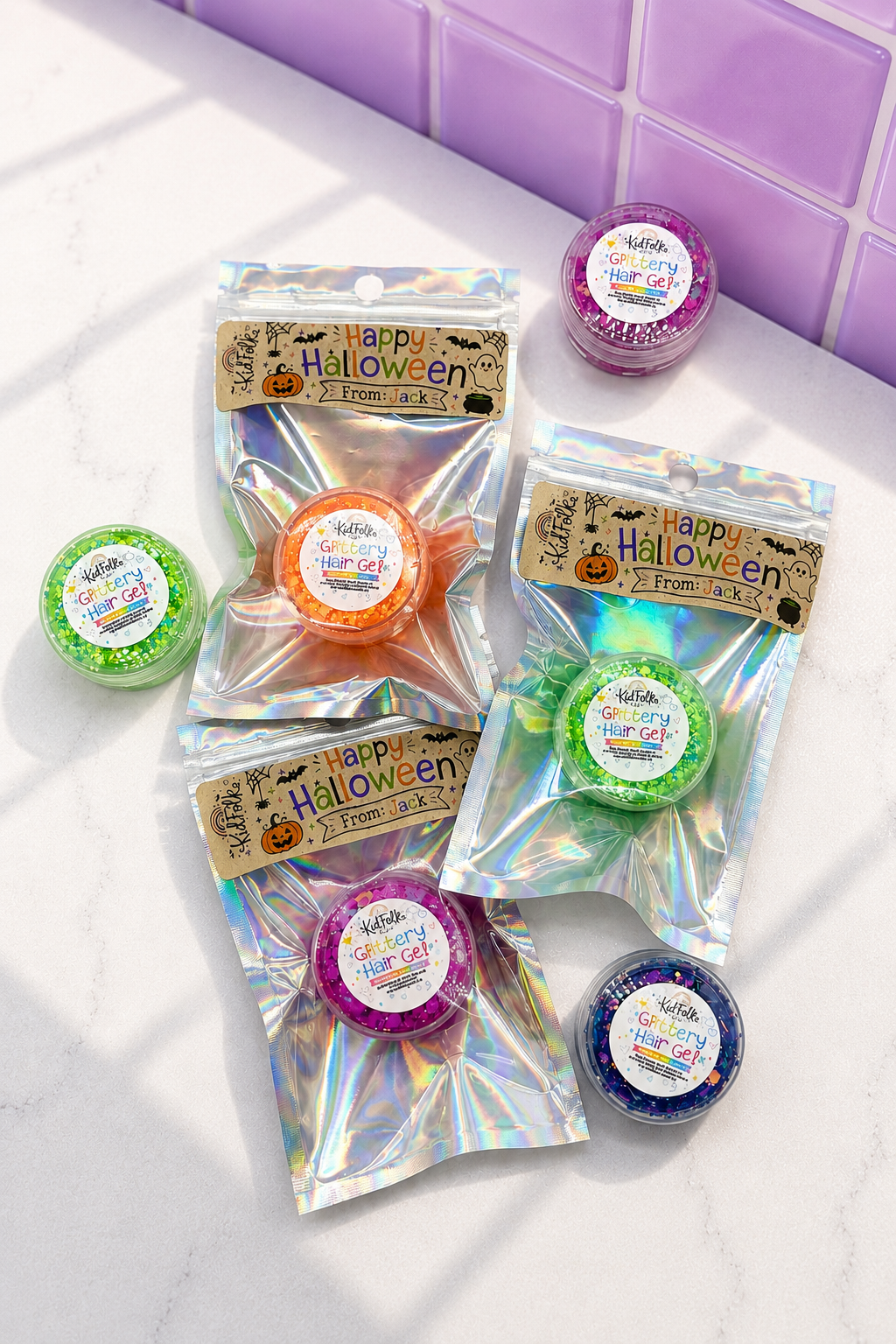 Glittery Hair Gel Favours-Customizable