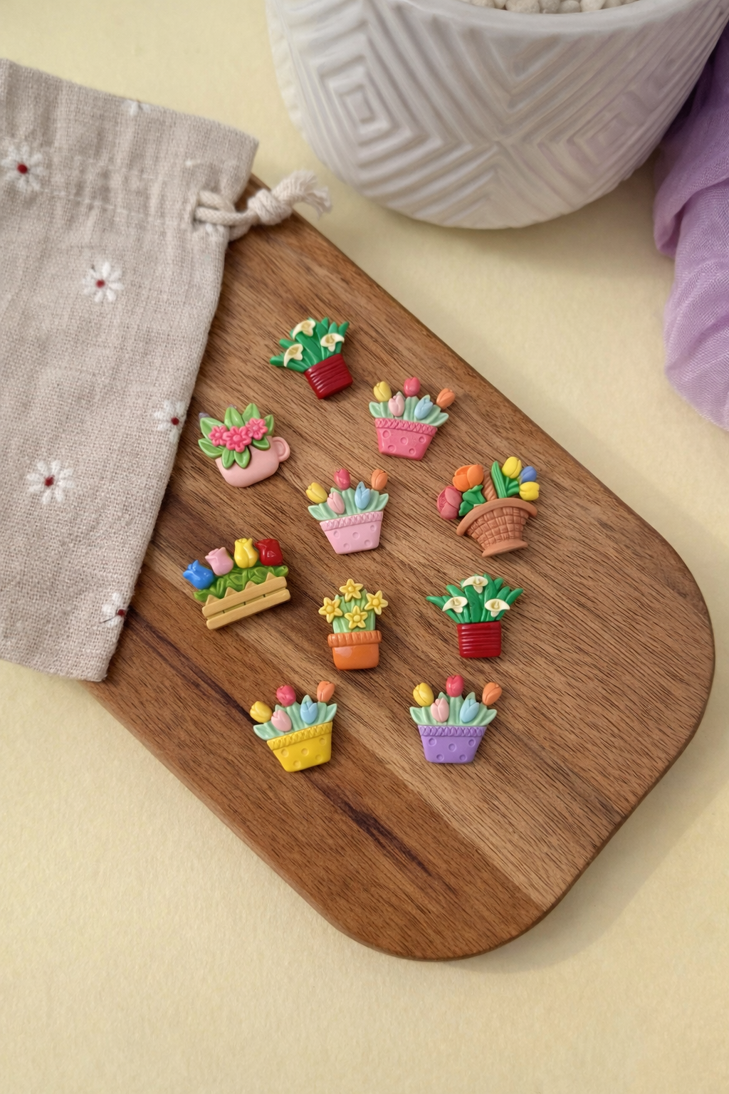 Spring Flowers Charm Pack