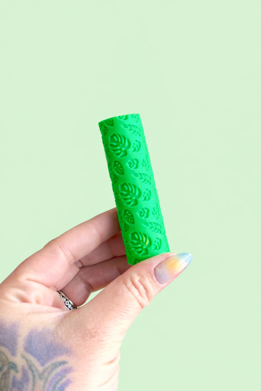 3D Printed Mini Roller-Leaf Print
