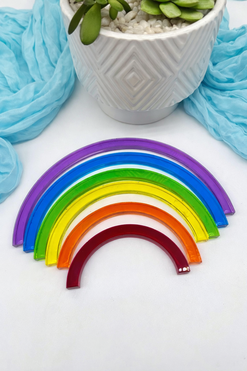 Resin Rainbow Stacker
