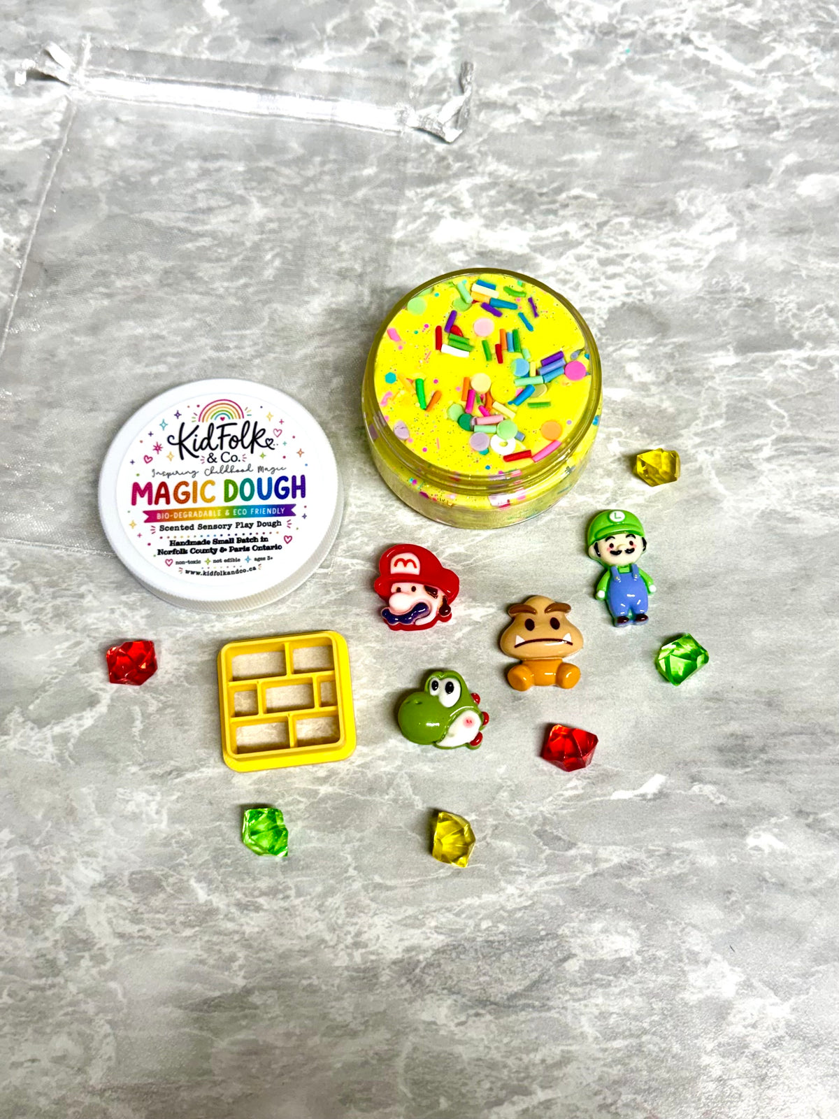 Magic Dough Mini Sensory Play Kits | Stocking Stuffers & Party Favours